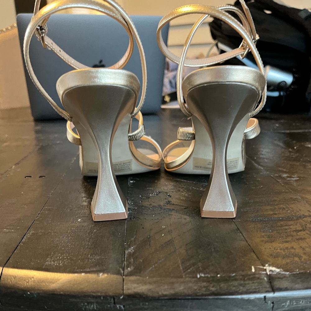 Steve Madden metallic heels - Picture 4 of 6